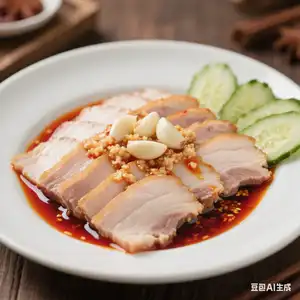 Kuvana svinjetina sa belim lukom | 蒜泥白肉