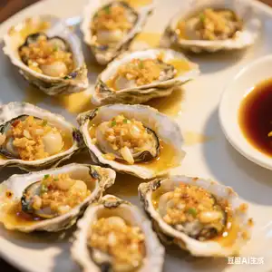 Ostrige sa belim lukom | 蒜蓉生蚝